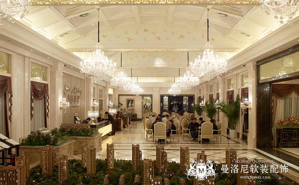 曼洛尼經典軟裝案例-首邑溪谷售樓處